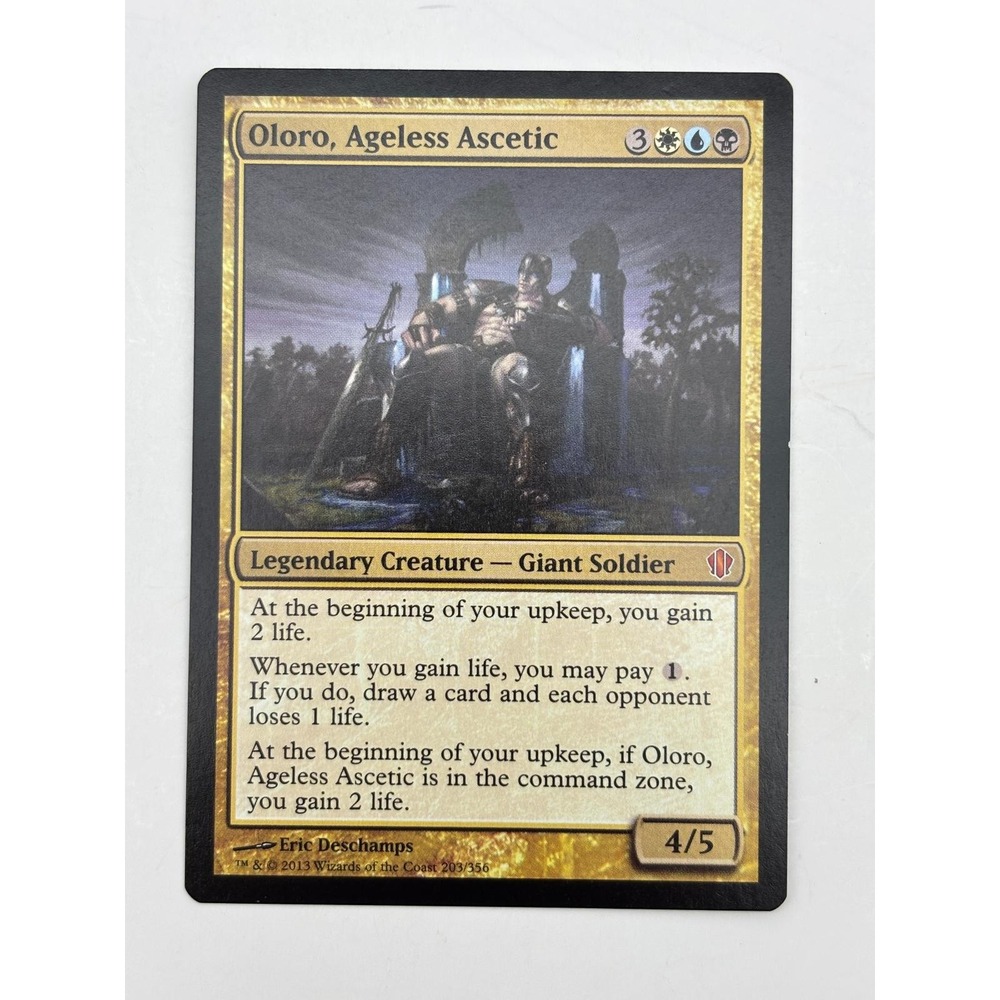 Oloro, Ageless Ascetic 203 Mythic Commander 2013 Magic: The Gathering Near Mint